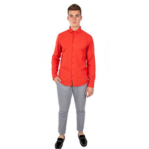 Network Blouse Men size S Light Coral